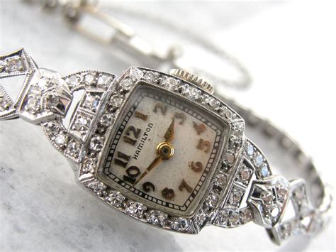 fake hamilton deco watch|antique hamilton watch value.